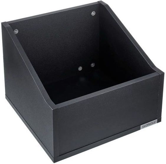 Glorious Record Box Advanced 110 vinyl record storage box, black, with accessories (view 5)