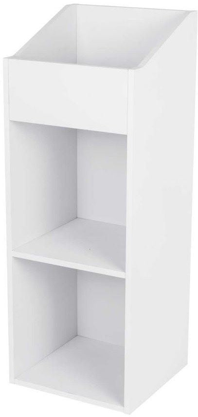 Glorious Record Rack 330, white view