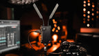 Hollyland Cosmo C2 wireless video transmission system with 1 transmitter and 1 receiver, compact and professional-grade setup.