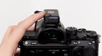Hollyland Lark M2S Mini Combo (2RX - Camera & USB-C) wireless microphone system, close-up.