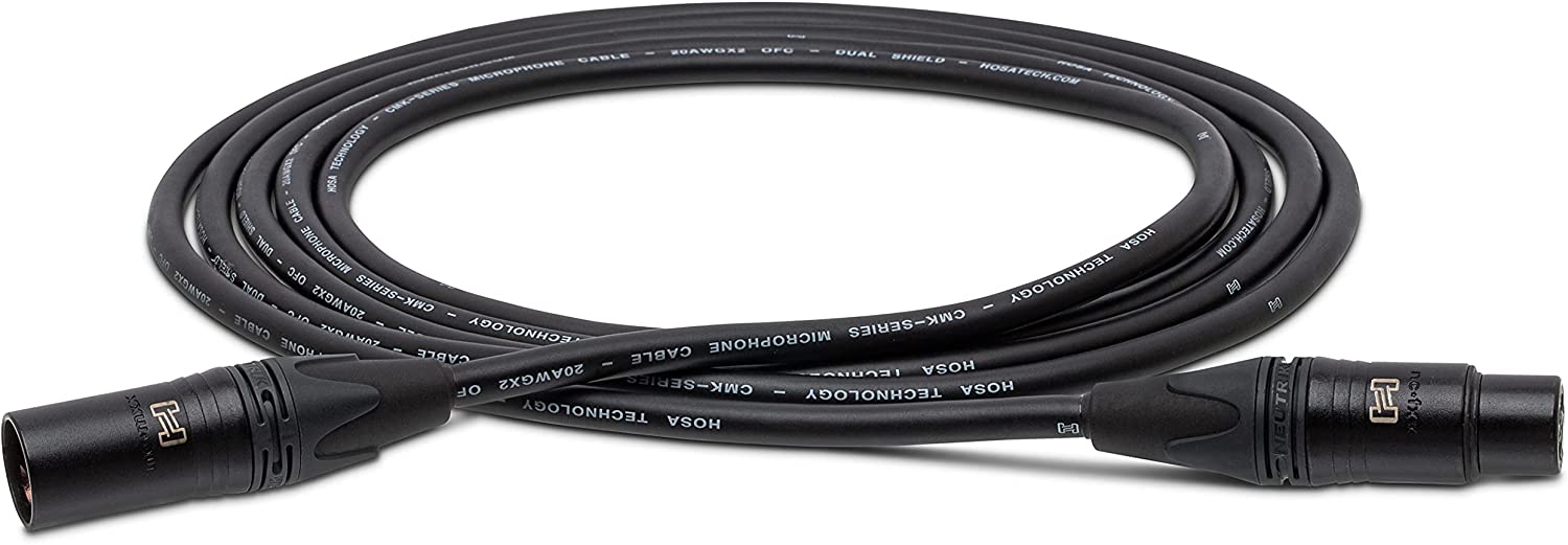 Hosa CMK-010AU Neutrik XLR-Female to XLR-Male Cable 3m xlr - xlr cables, lifestyle shot