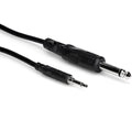 Hosa CMP-303 3.5 mm TS to 6.3 mm TS cable (1 m)