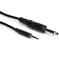 Hosa CMS-105 3.5mm TRS - 6.3mm TRS Cable 1.5m, full cable view