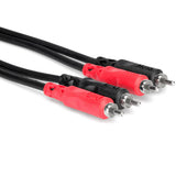 Hosa CRA-200 Dual RCA – Dual RCA stereo anslutningskabel
