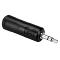 Hosa GMP-112 6.3mm TRS Female - 3.5mm TRS Male Adapter headphone adapters and splitters, hero shot in white
