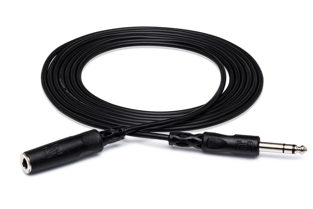 Hosa HPE-310 6.3 mm TRS Cable (3 m) TRS cable, full length view