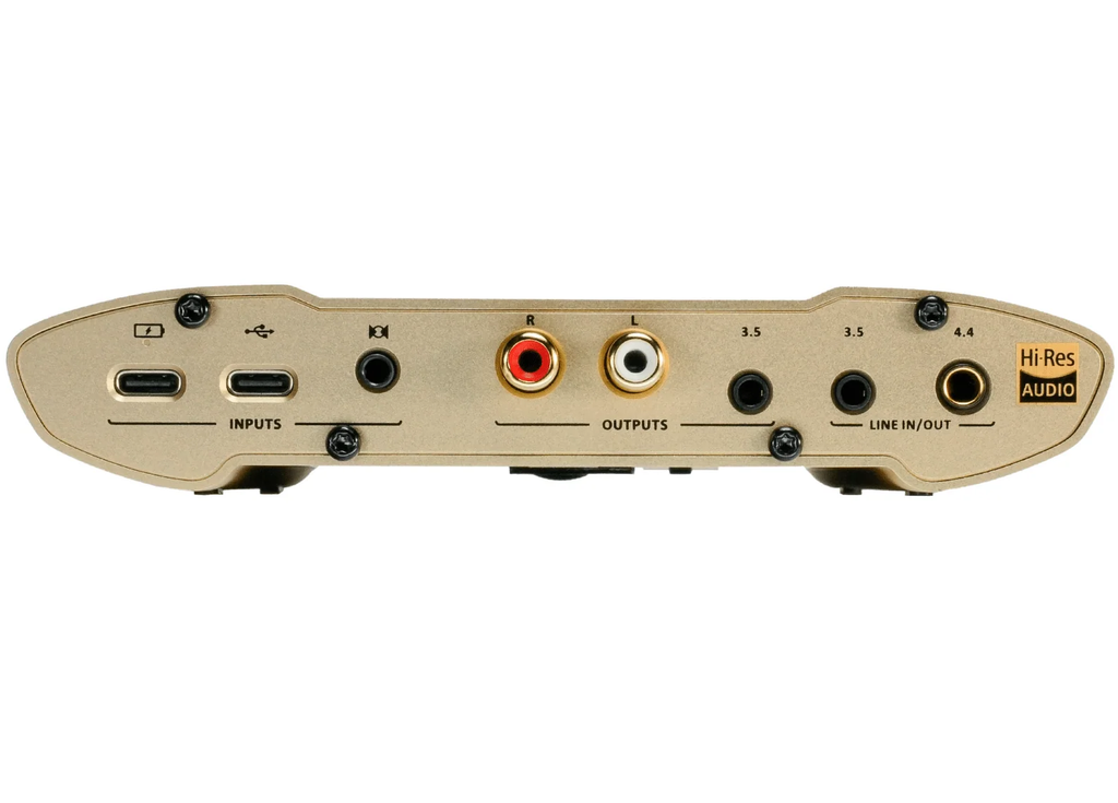 iFi Audio iDSD Valkyrie headphone amplifier and DAC with sleek black design and control knobs on the front panel.