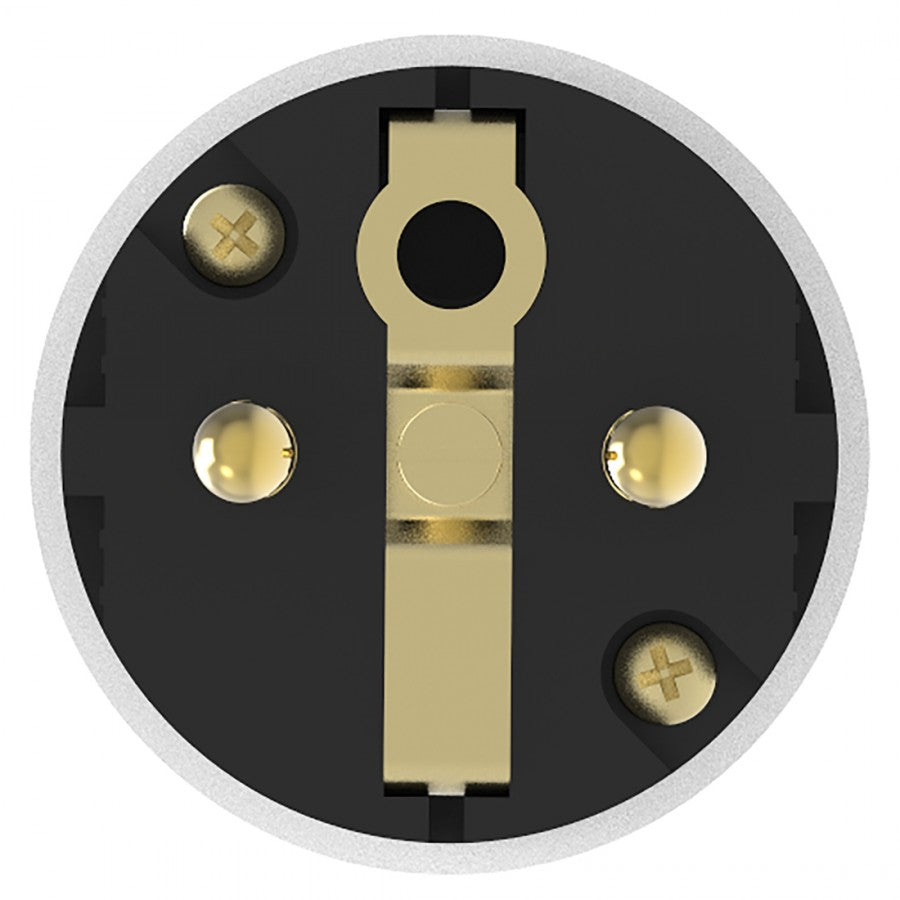 iFi Audio AC iPurifier active mains filter with phase and ground detection, featuring a sleek design and compact size.