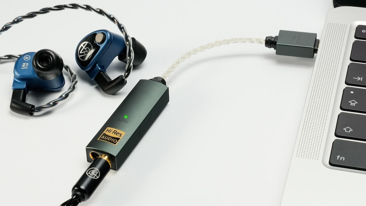 iFi Audio Go Link Max headphone amplifier and DAC, lifestyle