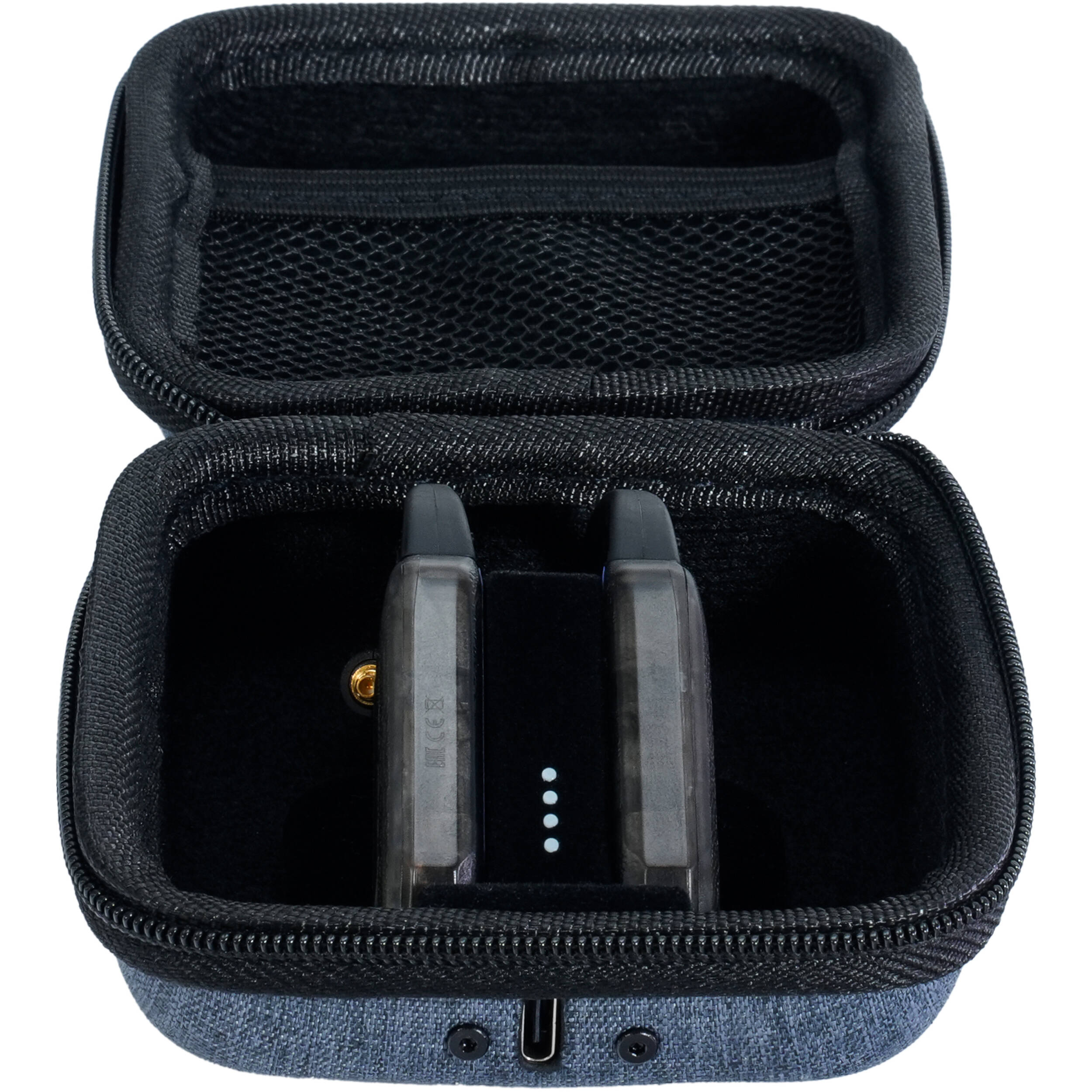 iFi Audio Go Pod Air headphone amp / DAC, detail view.