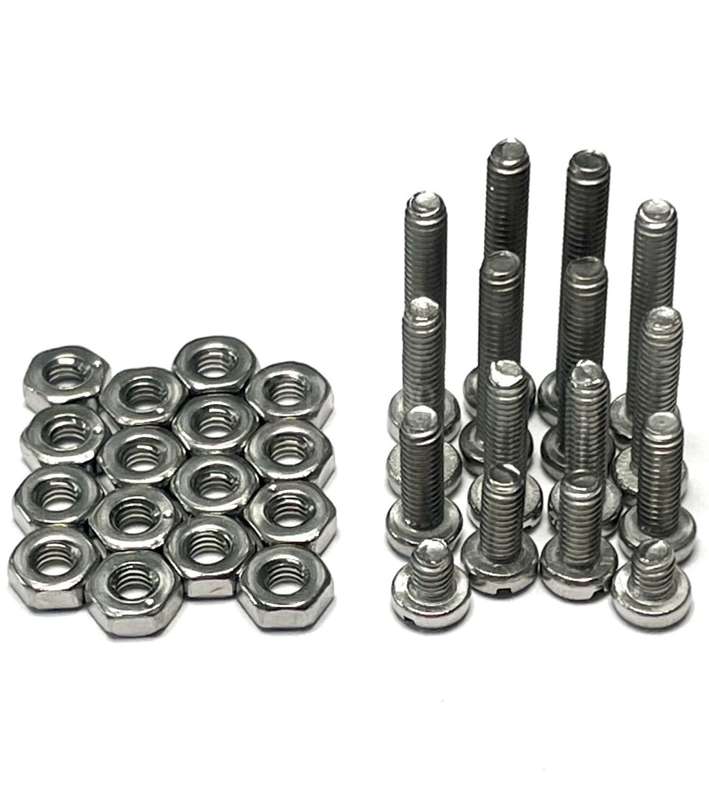 Tonar M2.5 cartridge screw set for audio equipment, featuring durable metal screws for secure installation and maintenance.