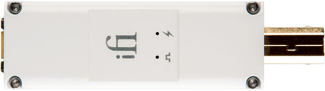 SilentPower iPurifier3 noise filter and conditioner device with sleek design, used for reducing noise and improving air quality.
