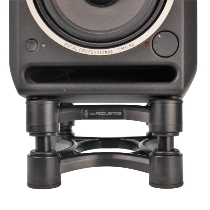 IsoAcoustics ISO-155 studio monitor isolation stands (view 2)