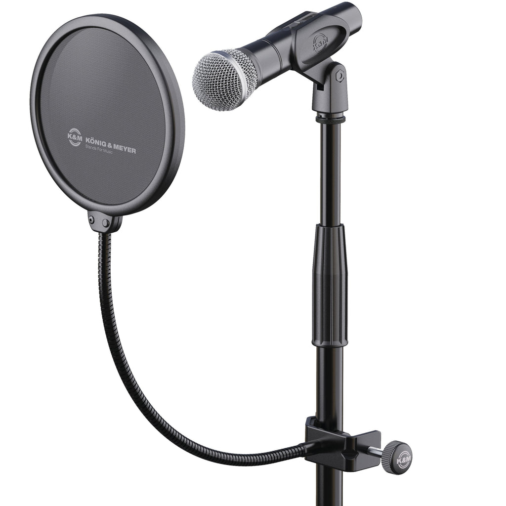 K&M 23956 Popkiller pop filter, black