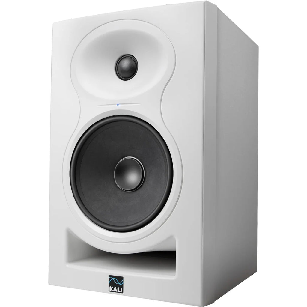 Kali Audio LP-6 V2 active studio monitor, in black, front view