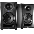 Kali Audio LP-UNF active nearfield monitors, black front view