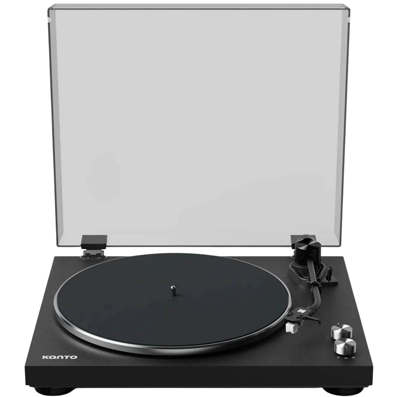 Kanto Audio OBI3 turntable, in black