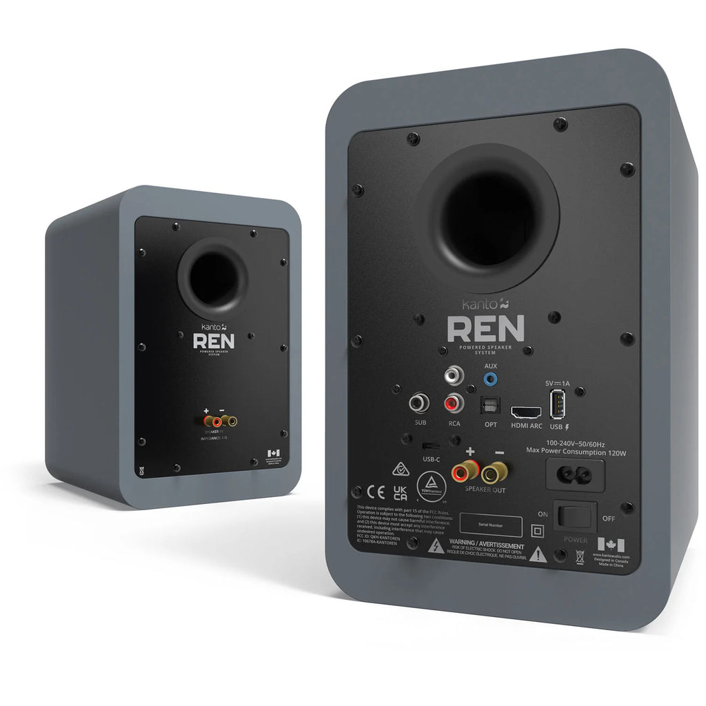 Kanto Audio Ren bookshelf speakers, view 12
