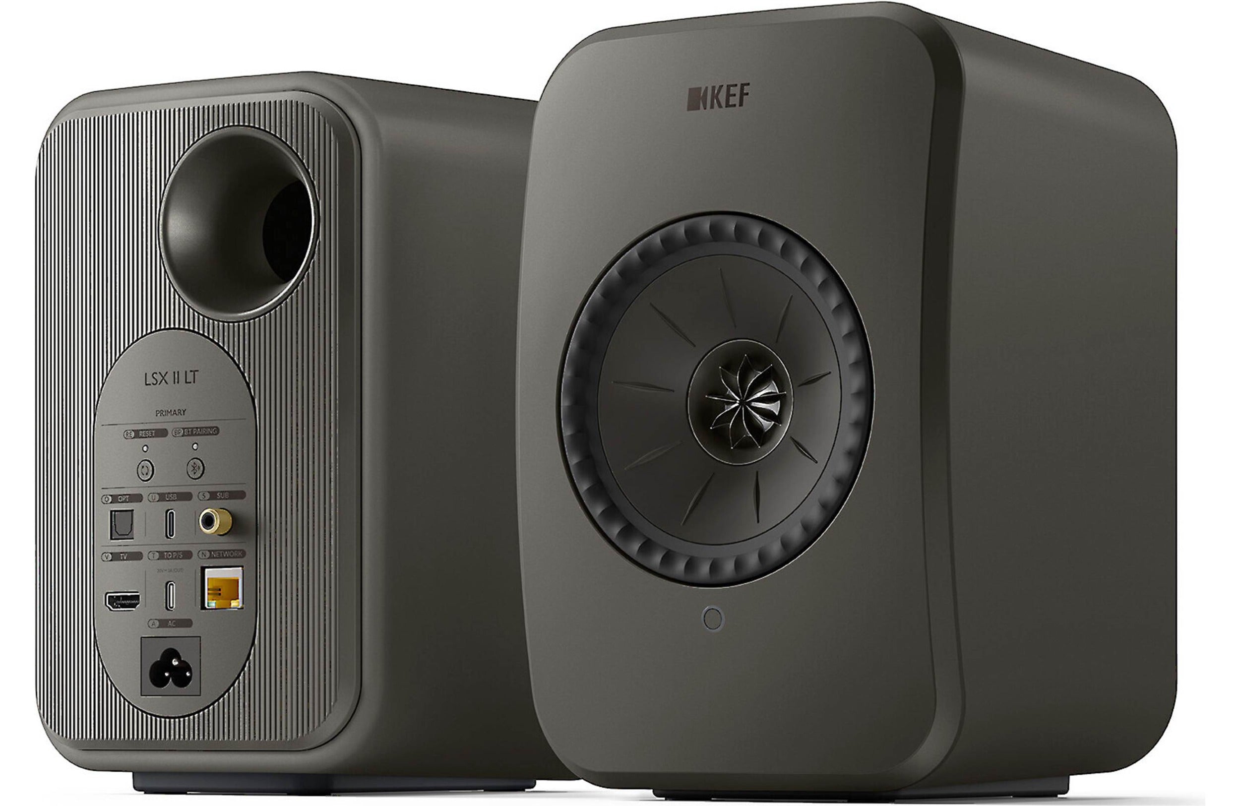 KEF LSX II LT active wireless bookshelf speakers