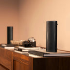 KEF Muo portable speakers, lifestyle shot