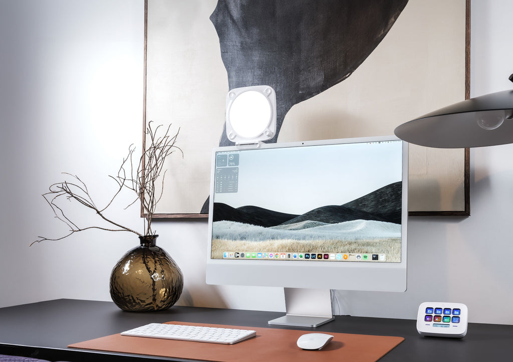 Elgato Key Light Neo bi-color LED light panel with adjustable brightness and color temperature for professional lighting setup