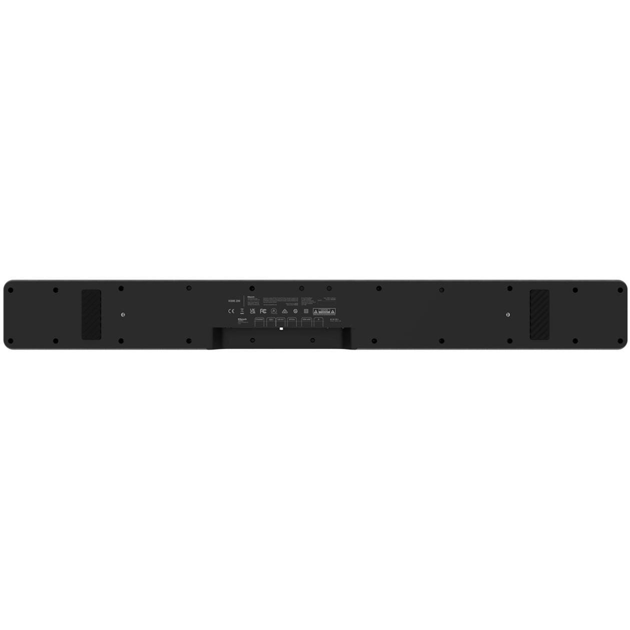 Klipsch Flexus Core 200 soundbars / tv speakers, bottom view