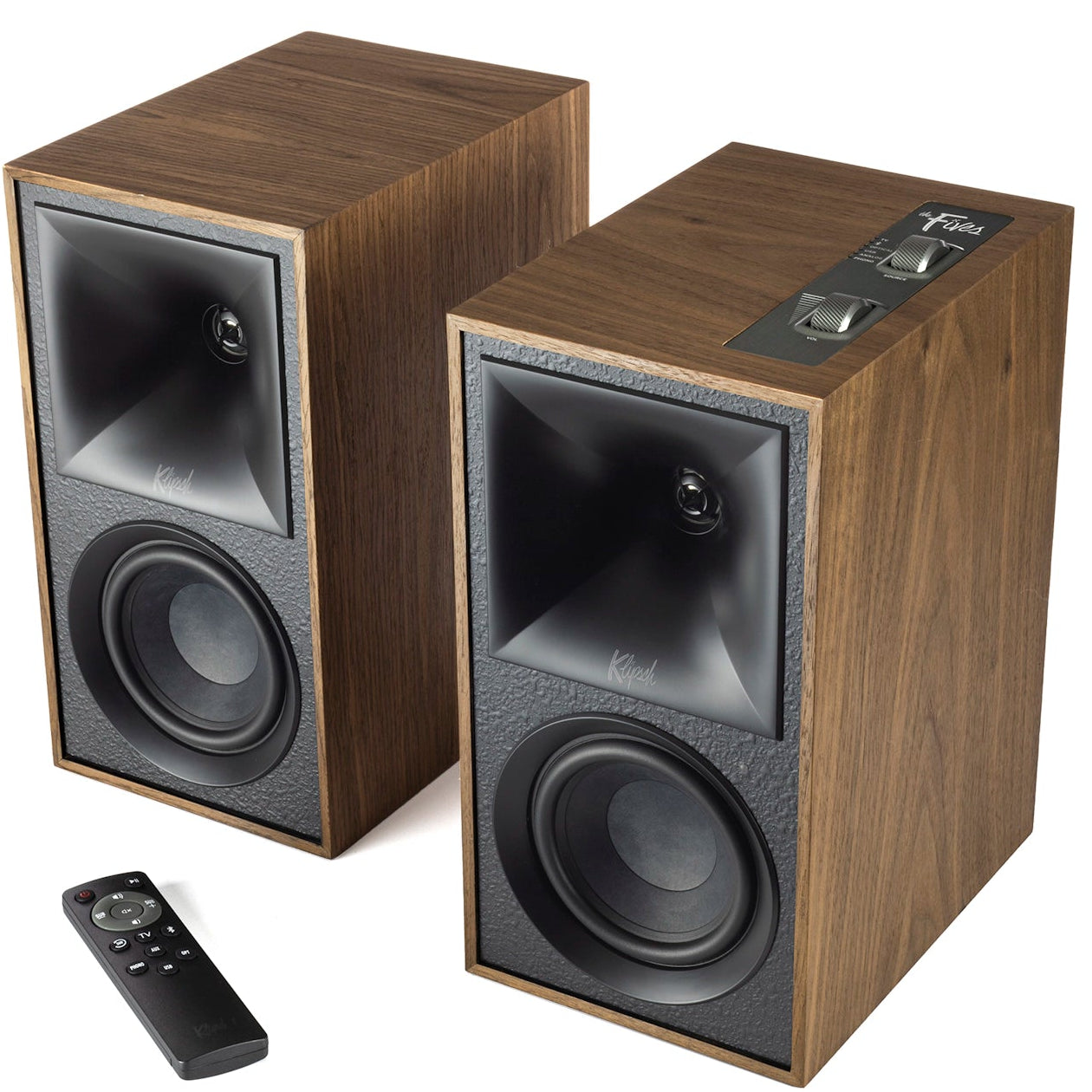 Klipsch The Fives active bookshelf speakers, top