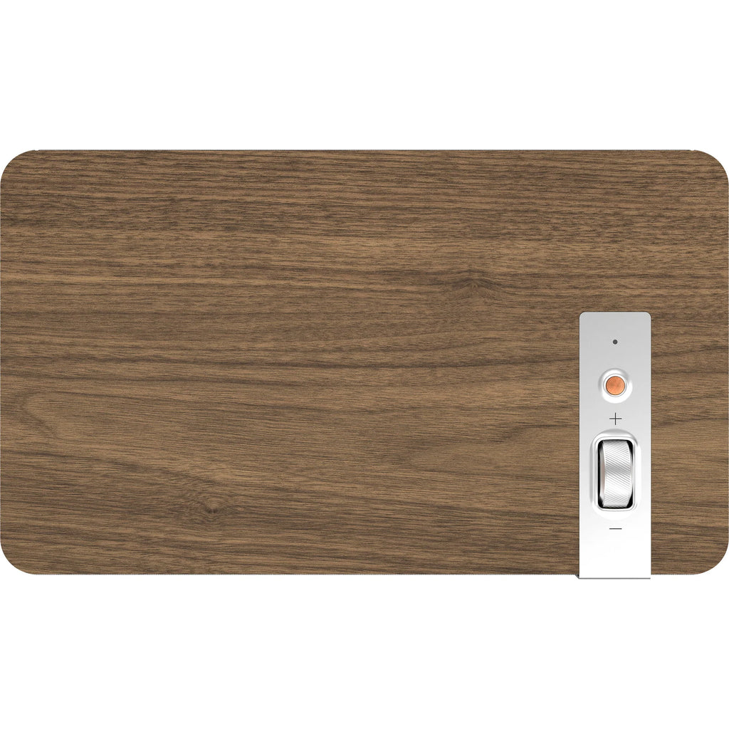Klipsch The Three Plus wireless speaker, controls detail, black