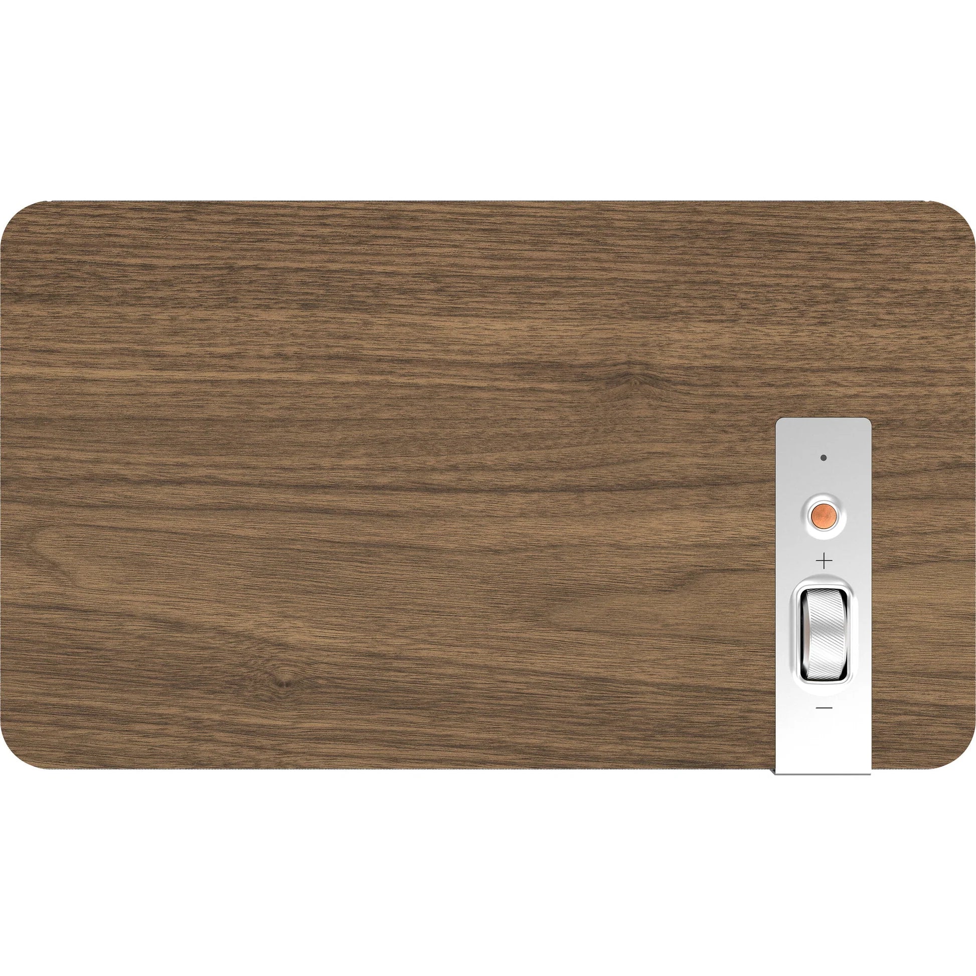 Klipsch The Three Plus wireless speaker, controls detail, black