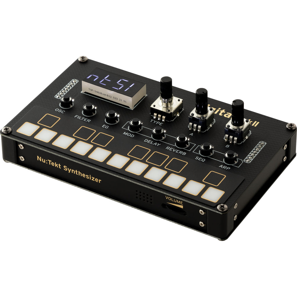 Korg Nu:Tekt NTS-1 Digital Kit MK2 synthesizer, front view