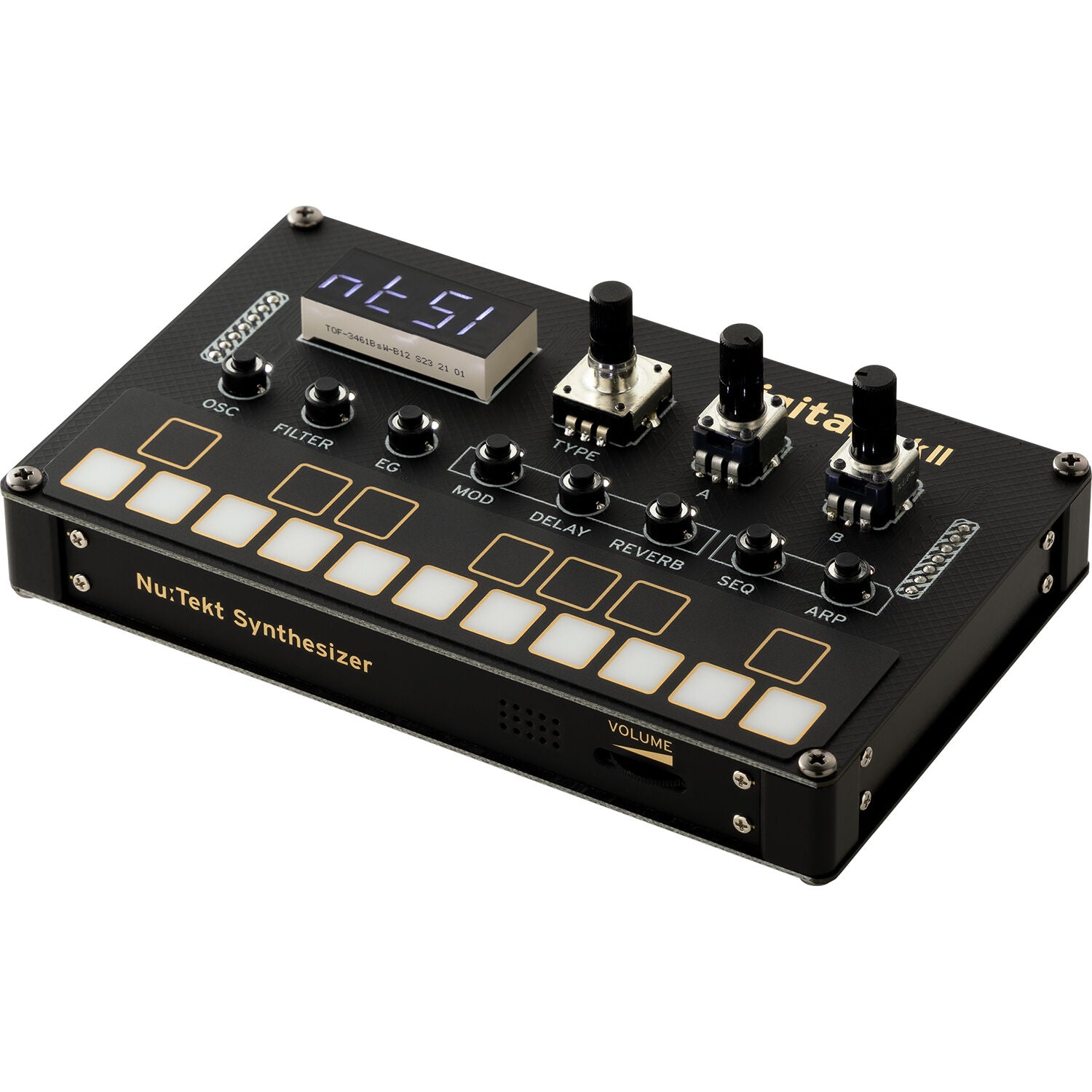 Korg Nu:Tekt NTS-1 Digital Kit MK2 synthesizer, front view