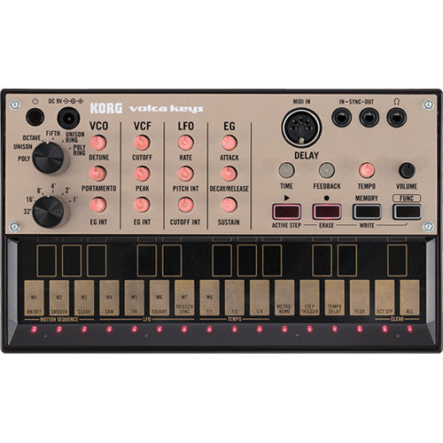 Korg Volca Keys synthesizers, hero shot