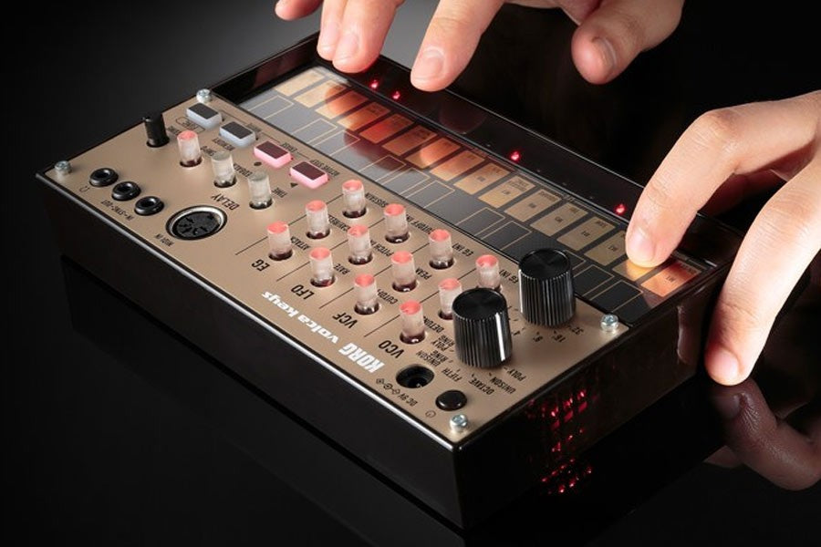 Korg Volca Keys synthesizers, alternate view 3