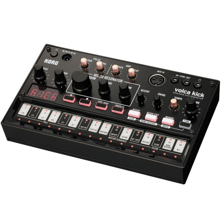Korg Volca Kick drum machine, view 2