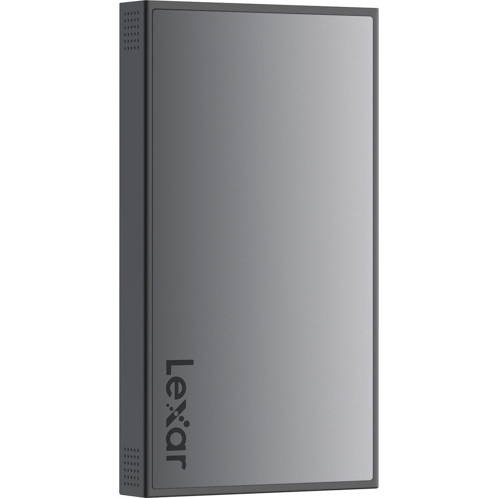 Lexar Workflow Dual-Slot SD UHS-II Card Reader, black.