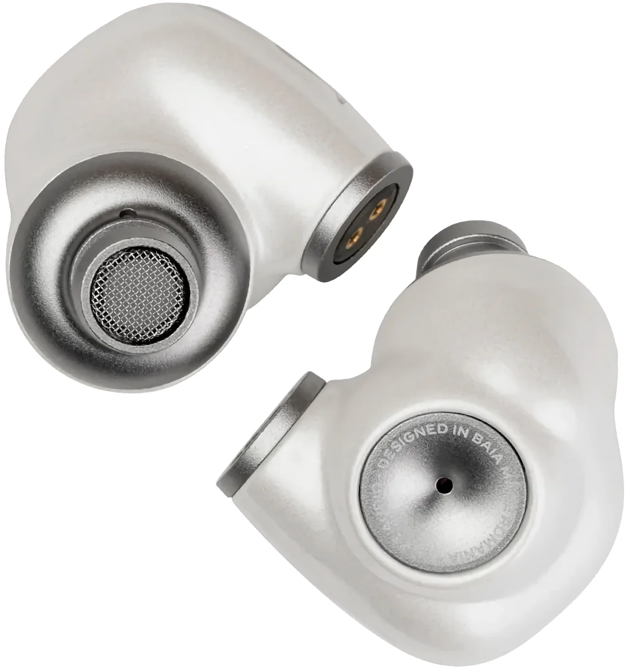 Meze Audio Alba in-ear headphones, close-up