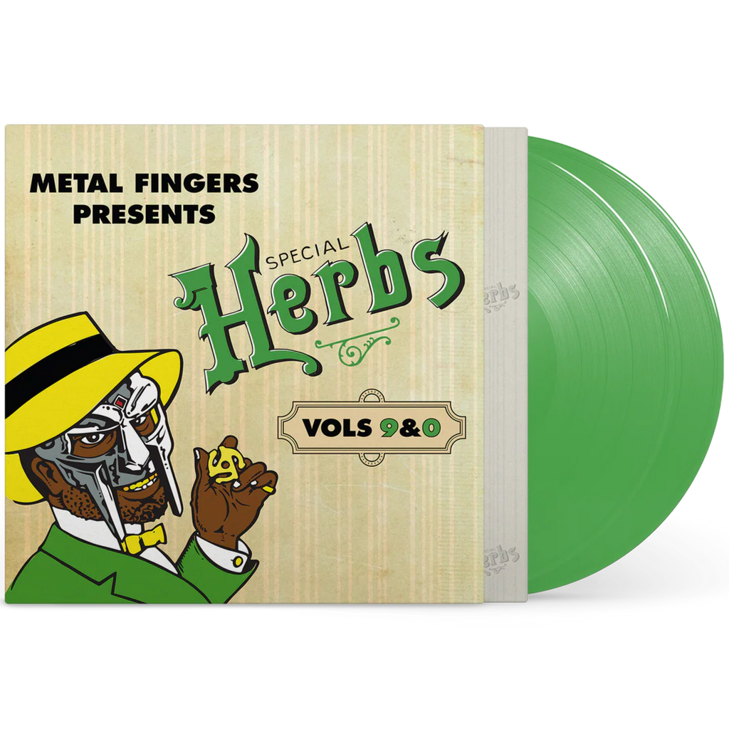 MF DOOM – Special Herbs Vol. 9 & 0 vinyl 2LP, evergreen colored vinyl record