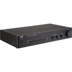 NAD C316BEE V2 stereo amplifier with black metal casing and control knobs, designed for high-quality audio.