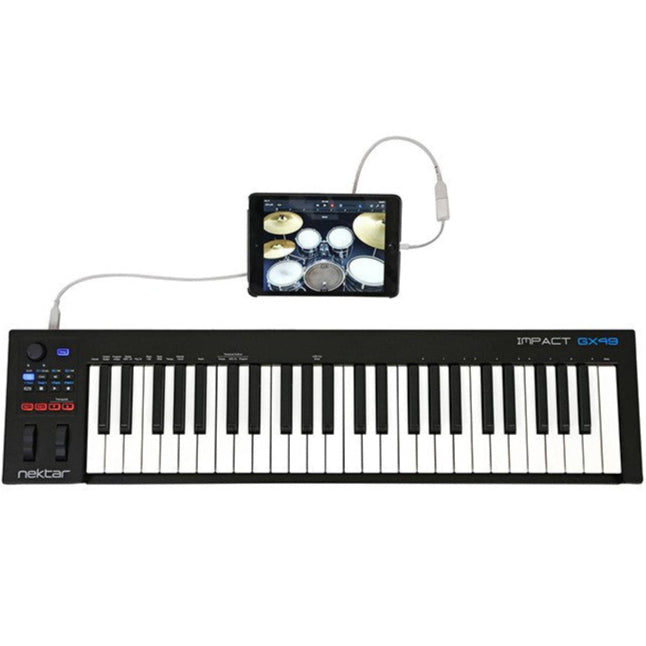 Nektar Impact GX49 49-key USB MIDI keyboard controller (view 4)