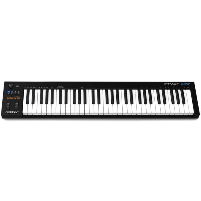 Nektar Impact GX61 61-key USB MIDI keyboard controller (view 2)