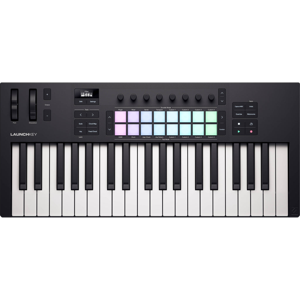 Novation Launchkey 37 MK4 midi keyboards, alternate view 3