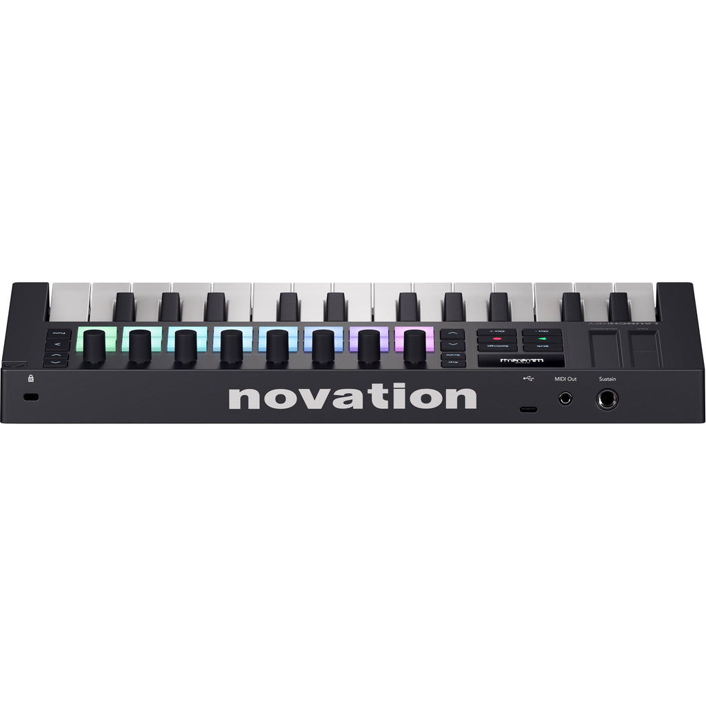 Novation Launchkey Mini 25 MK4 MIDI keyboard, in black