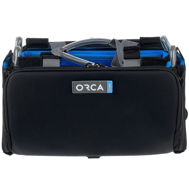 Orca Bags OR-27 mini sound bag for Zoom F4 microphone, compact protective case for audio equipment.