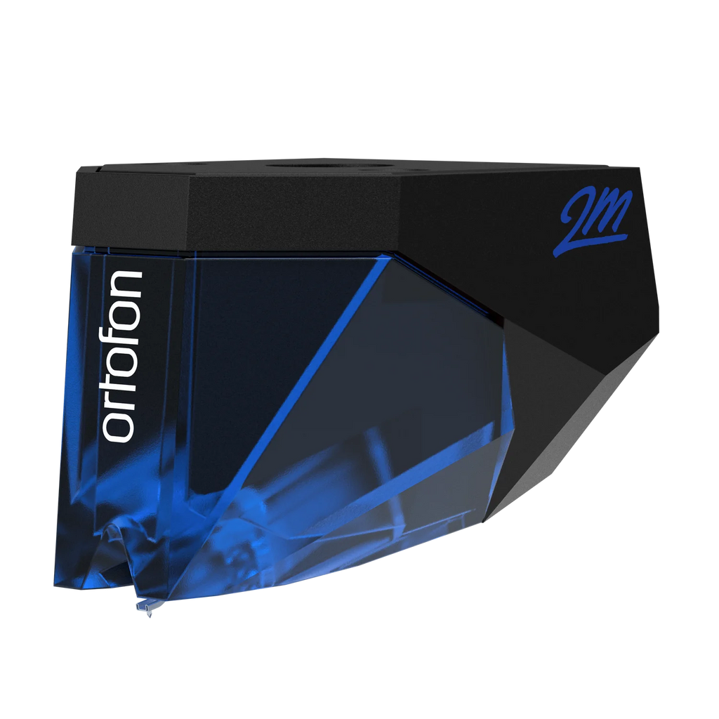 Ortofon 2M Blue Cartridge, angled left