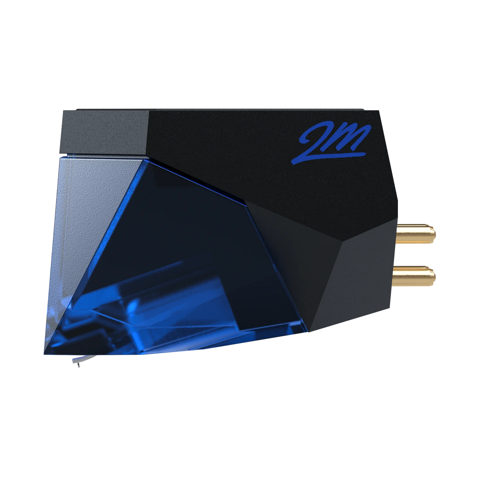 Ortofon 2M Blue Cartridge, left side view