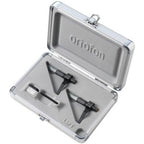 Ortofon Concorde Mix MK2 turntable cartridges, set in open protective case