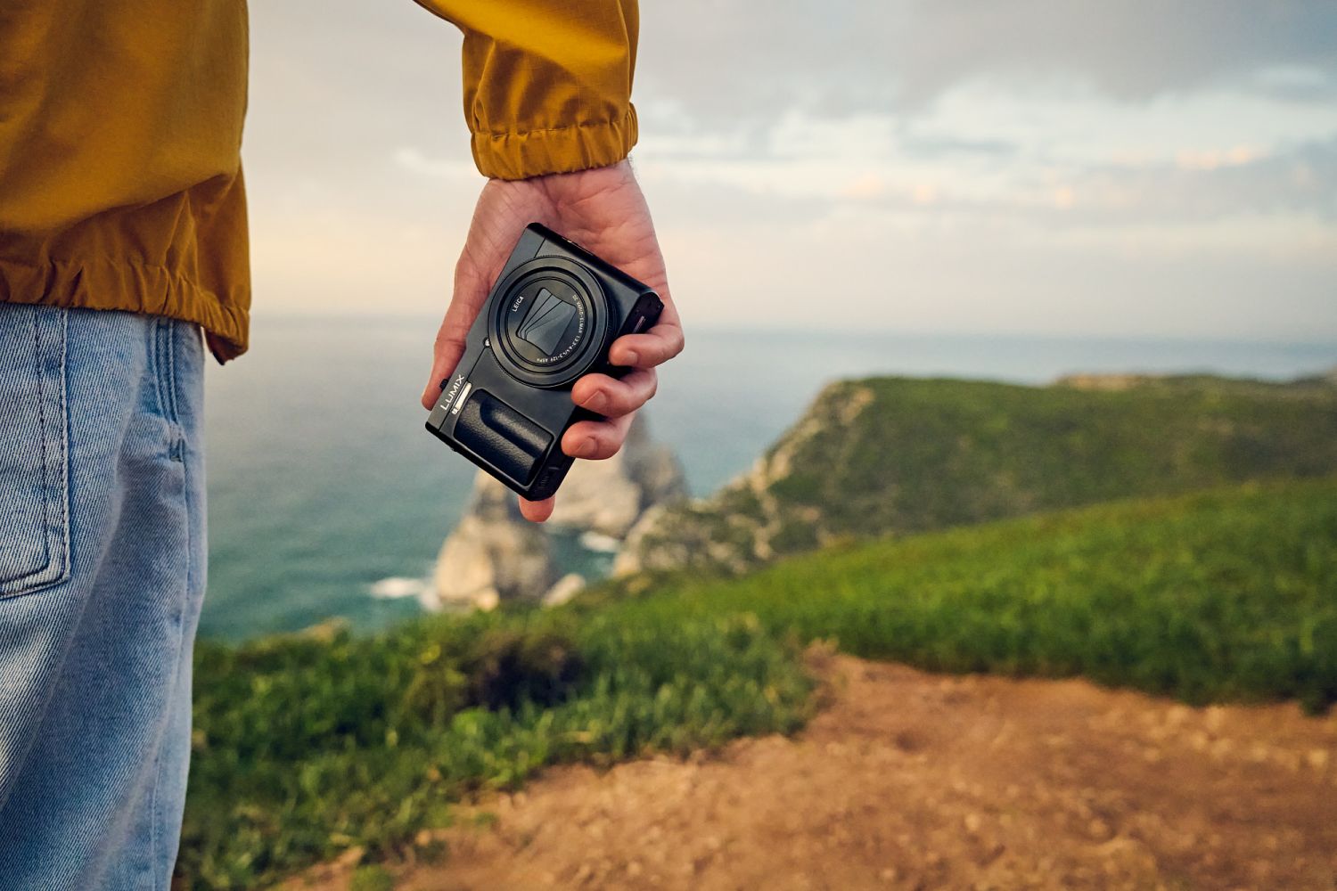 Panasonic Lumix TZ99 compact camera in black