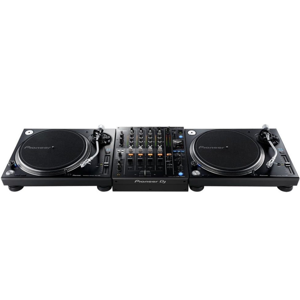 Pioneer DJ M-750MK2 dj mixers, angle 3