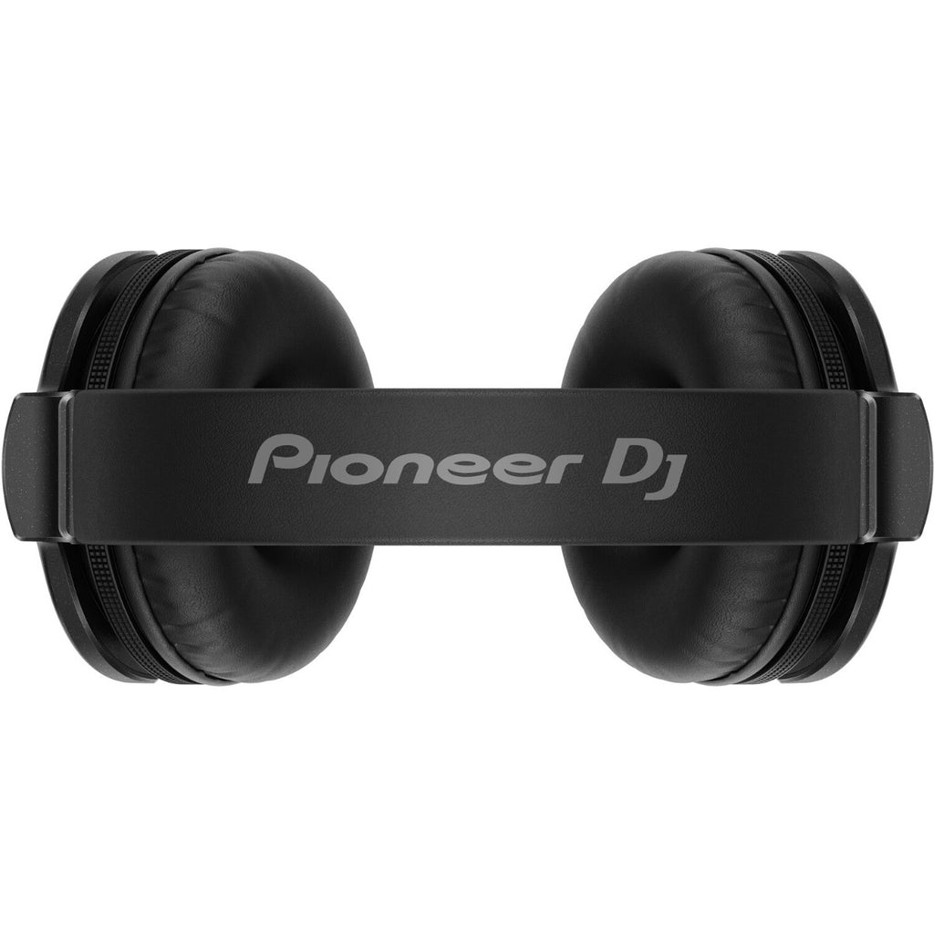 Pioneer DJ HDJ-CUE1 DJ headphones, side view in black
