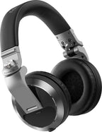Pioneer DJ HDJ-X7 DJ headphones with over-ear design, black color, and padded ear cups for professional sound isolation.